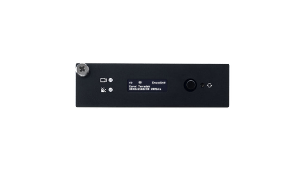 Teradek Prism 853 4K 10bit HEVC/AVC 12G-SDI Encoder Front